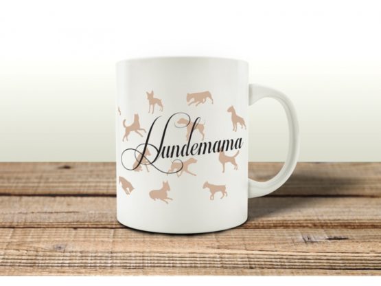 Tasse/Kaffeebecher "Hundemama"