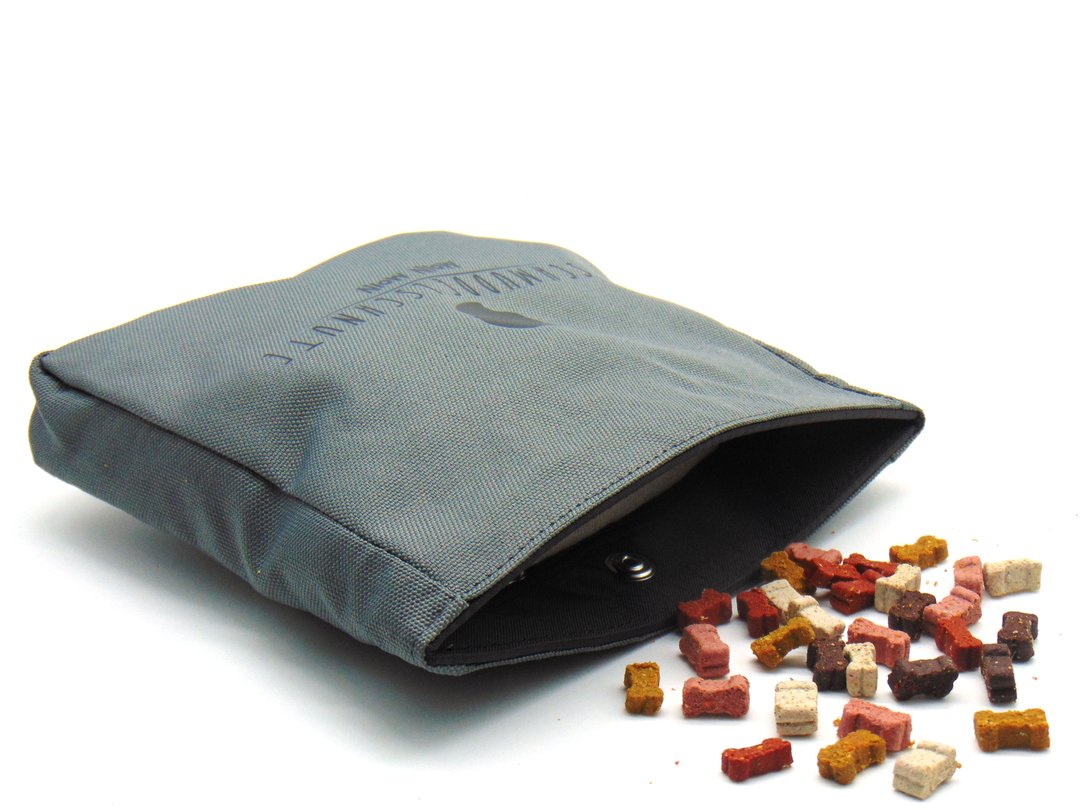 Schmuddelschnute Leckerlibüdel Anthrazit – Bild 3