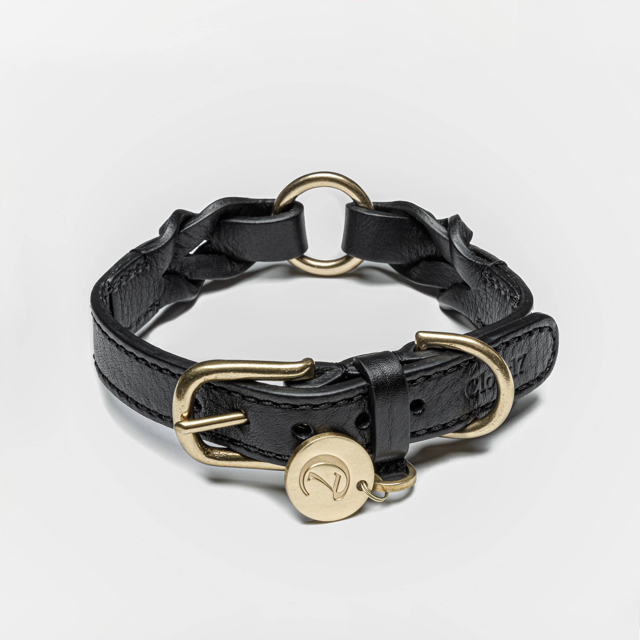 Cloud7 Hundehalsband Hyde Park Black