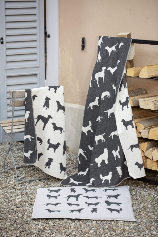 Hundedecke "Hundesilhouetten" von David Fussenegger