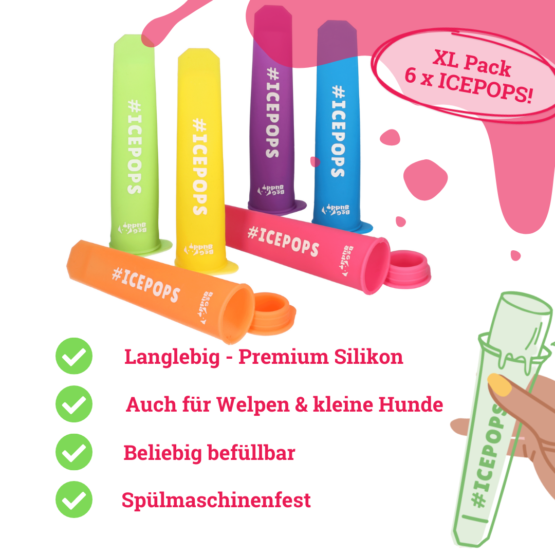 ICEPOPS für DIY Hundeeis 6er-Pack – Bild 4