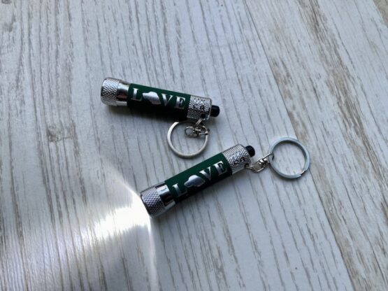 Unikate Hands4paws e.V. - Schlüssenanhänger mit Mini-Taschenlampe