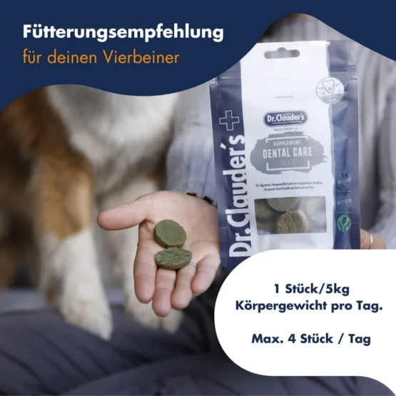 Dr.Clauder´s Supplement Snack Dental Care 150gr – Bild 3