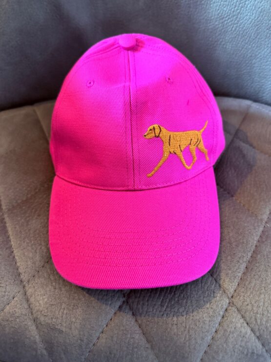 Unikate Hands4paws e.V. - Basecap Vizsla pink