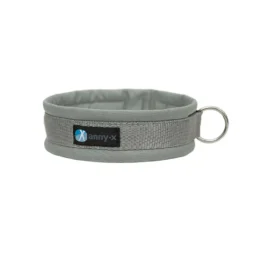 Steckhalsband Fun grau/silber